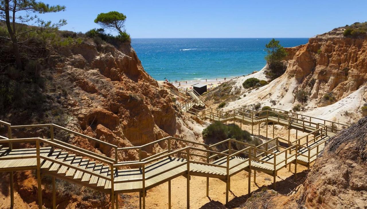 Epic Sana Algarve Hotel Албуфейра Екстериор снимка The boardwalk at the beach